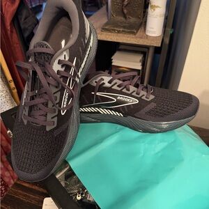 Brooks Charcoal and Slate Athletic Sneakers